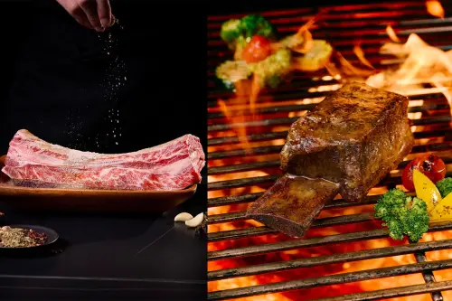 ▲FB Kitchen重現「台塑正宗帶骨牛小排」12盎司排餐1280元。（圖／FB Kitchen提供）