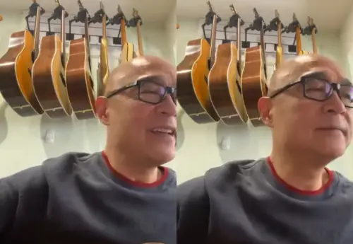 ▲王治平唱歌悼念大S。（圖／threads）