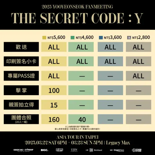 ▲柳演錫台北見面會加場。（圖／瑞田文創 ）