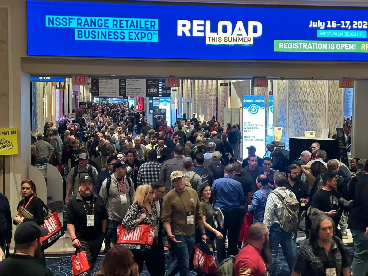 ▲紡拓會首次組團參加美國拉斯維加斯舉辦的「2025年美國SHOT Show射擊運動、狩獵和戶外用品展覽會」。（圖／紡拓會提供）