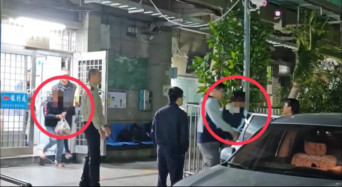 ▲彰化大村鄉情殺案，朱女(左)、賴男(右)遭聲請羈押禁見。（圖／翻攝畫面）