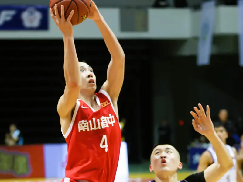 ▲南山謝旻耕22分。（圖／高中體總提供）