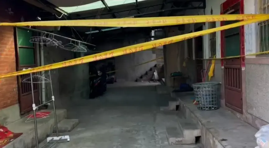 ▲彰化大林發生情殺案，李姓男子為了保護朱姓女友，竟遭朱女的賴姓前男友持刀殺害，朱女和賴男竟共同將李男棄屍大排水溝。（圖／翻攝畫面）