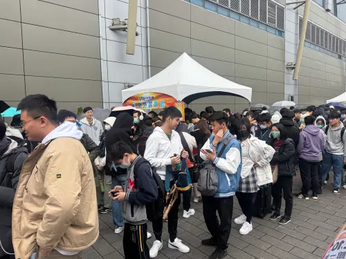 ▲「第十三屆台北國際動漫節」開幕首日人潮。（圖／記者鍾怡婷攝）