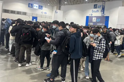 ▲「第十三屆台北國際動漫節」開幕首日人潮。（圖／記者鍾怡婷攝）