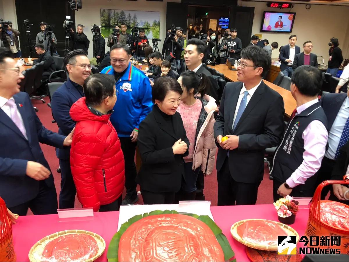 ▲台中市長盧秀燕今天現身立院。（圖／記者嚴俊強攝，2025.02.06）