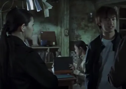 ▲陳柏霖（右）與大S曾合演電影《詭絲》，不僅同場出現，上片前的宣傳也都一起參與，有共事的情誼。（圖／摘自YouTube）