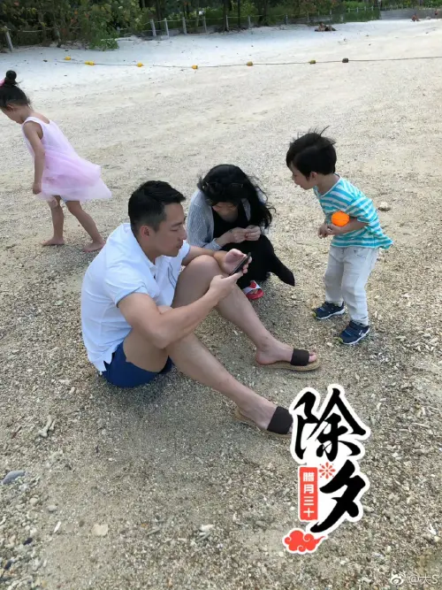 ▲大S與前夫汪小菲育有1對兒女。（圖／大S 微博）