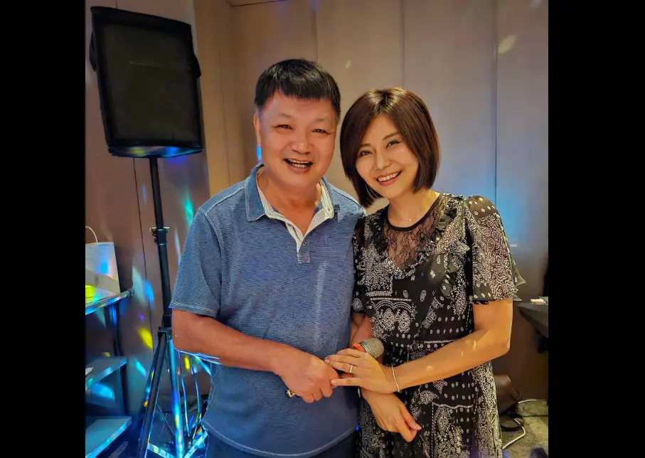 ▲李文忠傳訊息給女同事「好想你」，老婆陳德愉說家教不嚴。（圖／翻攝陳德愉臉書）