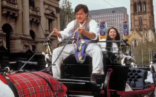 ▲成龍（左）曾經紅遍全球，昔日作品包括《一個好人》等，在歐美地區都有很多粉絲。（圖／摘自IMDb）