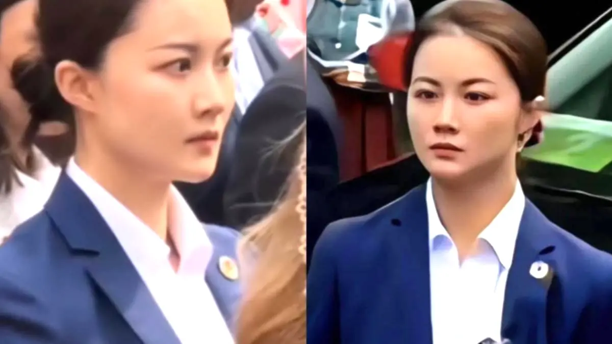 ▲ 中國保鑣嚴月霞因擔任泰國總理訪華期間貼身保鏢而爆紅，被封為「最美保鑣」。（圖／翻攝自臉書）