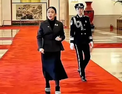 ▲泰國總理貝東塔2月5日到訪中國，6日在北京與中國國家主席習近平會面。（圖／翻攝自微博）