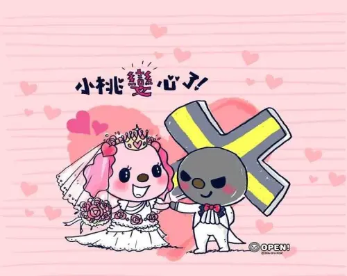 ▲小桃不再是OPEN將女友(圖/取自OPEN將臉書粉專) ▲小桃不再是OPEN將女友(圖/取自OPEN將臉書粉專)