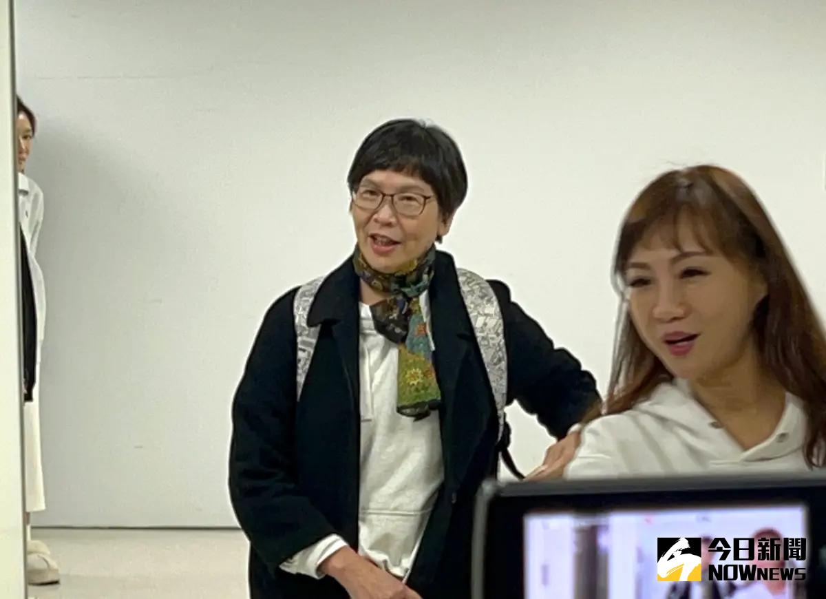 ▲民眾黨主席候選人蔡壁如說她今天剛好經過台灣大道，並向氣爆罹難者致哀，但慘遭網友留言質疑她愛蹭。（圖／記者林詠青攝）