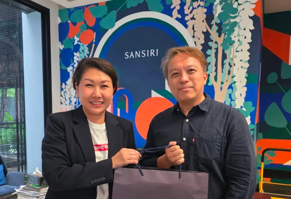 ▲長期關注泰國房地產的台商Jerry與當地建商SANSIRI是合作夥伴。（圖／Jerry提供）