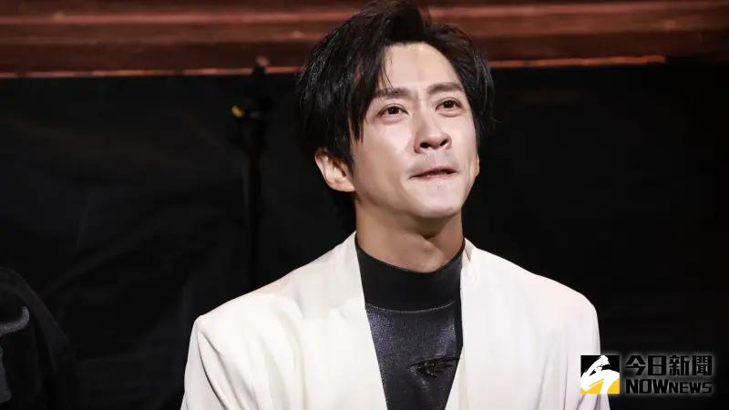 ▲陳漢典（如圖）認大S是很好的姐姐，他也曝光小S一週前的訊息內容，當時他有傳訊關心，小S也以表情符號回應。（圖／記者吳翊緁拍攝）