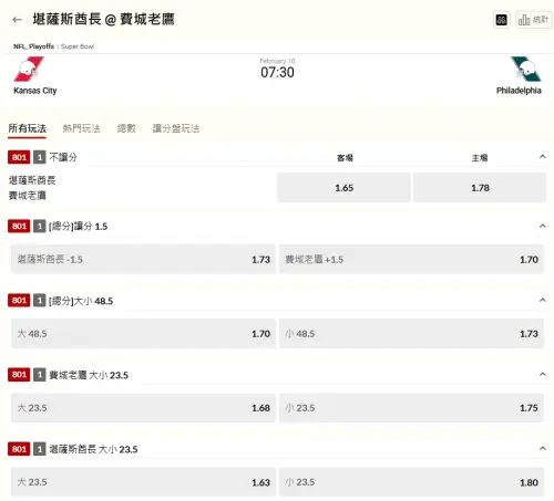 ▲超級盃台灣運彩開盤。(圖/取自台灣運彩) ▲超級盃台灣運彩開盤。(圖/取自台灣運彩)