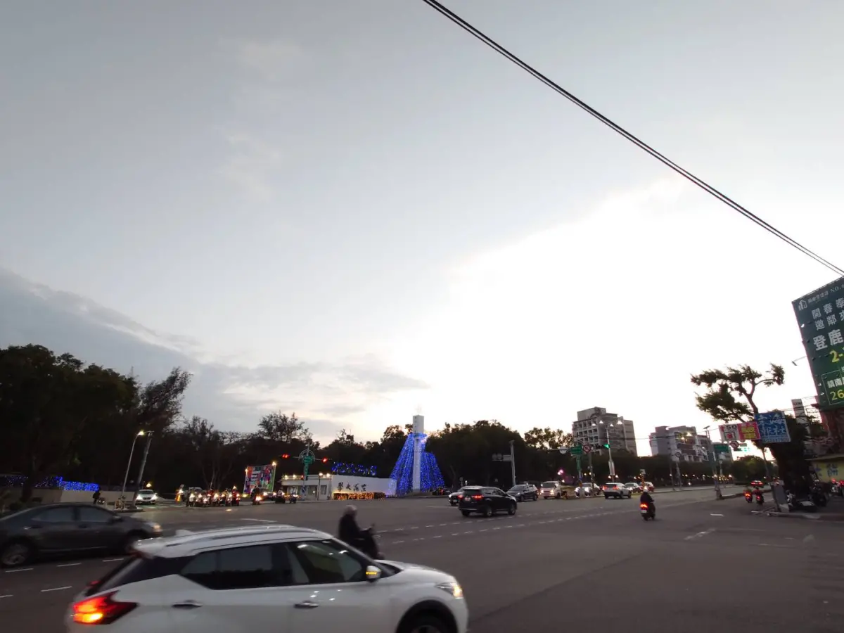 ▲中市易肇事路口之台灣大道與東大路口，改造後事故數仍上升95%(圖／陳俞融提供2025.2.9)