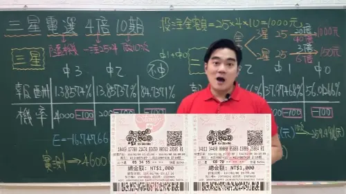 ▲數學老師李祥算出賓果賓果「三星四倍十期」中獎機率為1.38574％，十期期望值為-167.4766元，但實測卻中了4600元。（圖／翻攝YT@李祥數學,堪稱一絕）