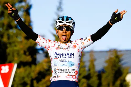 自由車／巴林勝利車隊傳捷報！Buitrago奪第2勝、緊抱冠軍領騎衫
