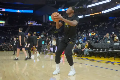 八村壘近2季轉戰湖人已練出合格外線,但穩定性仍需觀察。(圖/美聯社/達志影像) ▲八村壘近2季轉戰湖人已練出合格外線,但穩定性仍需觀察。(圖/美聯社/達志影像)