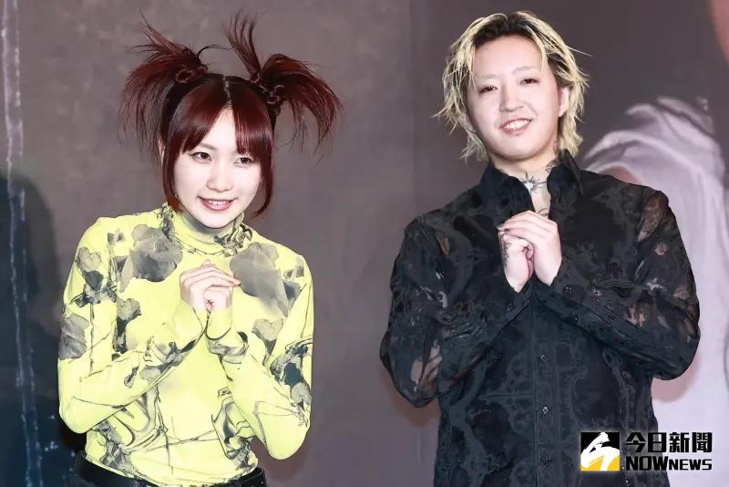 ▲YOASOBI Ayase、ikura（幾田莉拉）2025台北記者會。（圖／記者葉政勳攝）