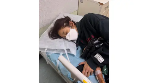 金彬宇被送進急診室2次！吃大量止痛藥都沒用　躺病床慘狀照曝光
