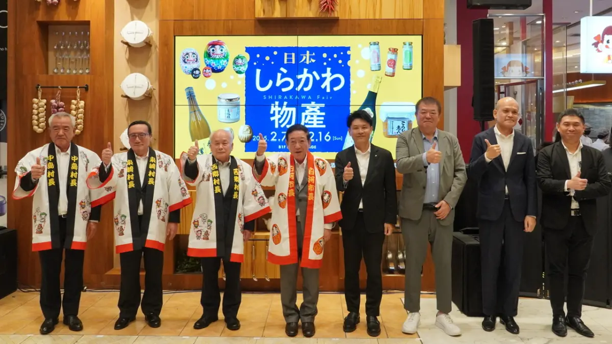 ▲開幕儀式現場邀請到白河市市長與白河地區村長一同到場。（圖／漢神巨蛋提供）