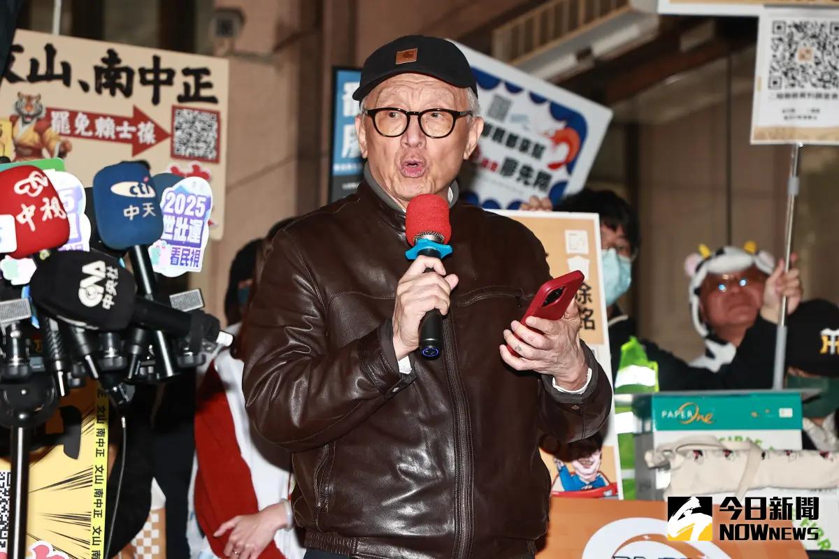 ▲聯電創辦人曹興誠發起「反共護國」全台公民罷免運動，並親自擔任罷免國民黨立委徐巧芯團提「剷除黑芯」領銜人。（圖／記者葉政勳攝 , 2025.02.10）