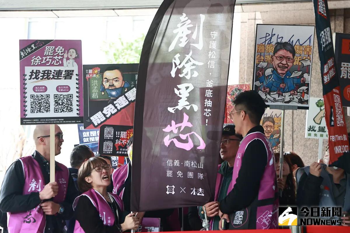 ▲民進黨團身為執政團隊的大罷免旗手，在臉書積極表態，頻頻成為罷免議題中的熱門話題。（圖／記者葉政勳攝 , 2025.02.10）