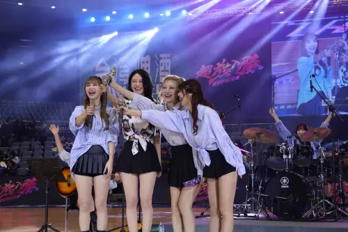 ▲草莓（左起）、李雅英、小楓、諺諺。（圖／想想時間有限公司）