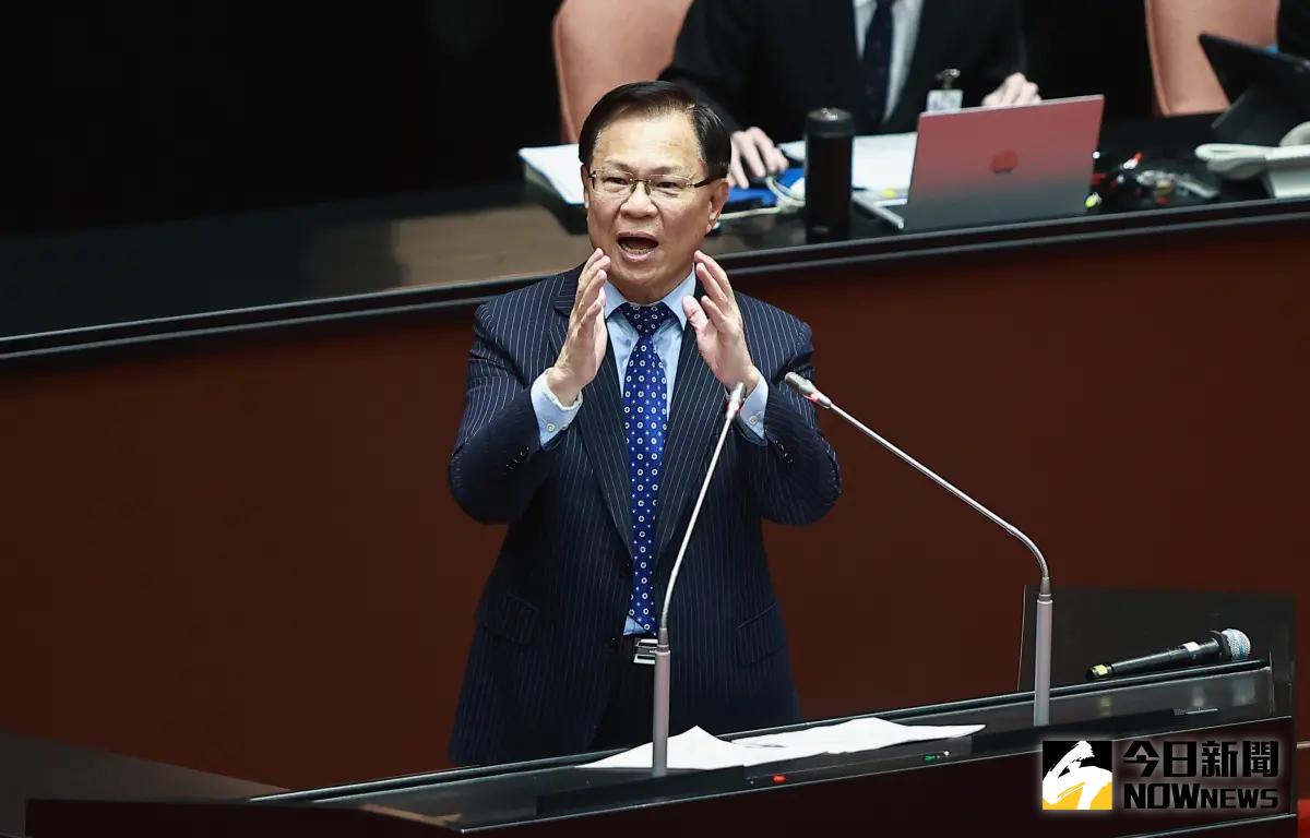 ▲對於立院提案罷免賴清德在野還需14票，張啟楷豪語稱只要大家有堅定的意志，罷免14席綠委不難。（圖／記者葉政勳攝）