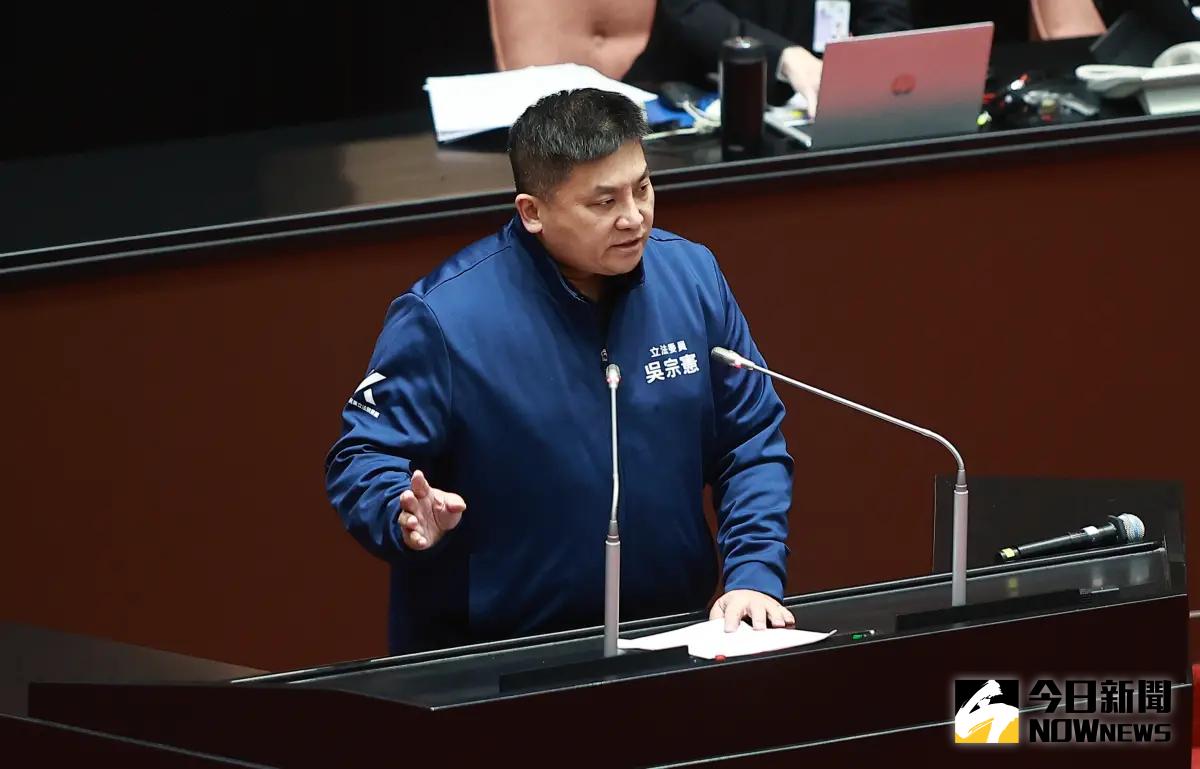 ▲國民黨立委吳宗憲痛批野百合學運世代聯盟，「不就變成當初自己反抗的那個人嗎？不就成為行政權壓抑民意的幫兇？」。（圖／記者葉政勳攝）