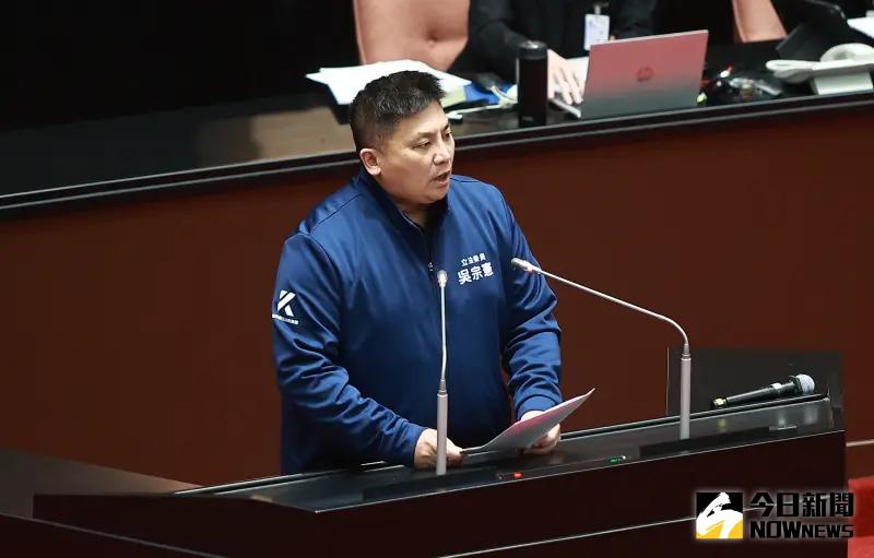 ▲國民黨立委吳宗憲說，很多檢察官都看不慣北檢作為。（圖／記者葉政勳攝 , 2025.02.11）