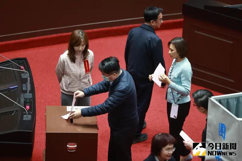▲立法院今天舉行選罷法覆議案表決。(圖/記者葉政勳攝,2025.02.11)
