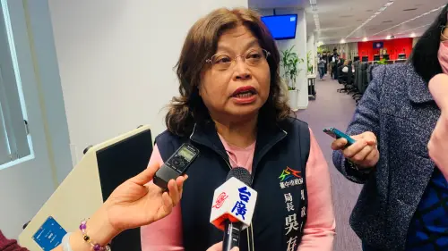 ▲台中市地政局長吳存金表示，此次標售土地目標是超過200億元、用來還債。（圖／記者顏幸如攝，2025.02.11）