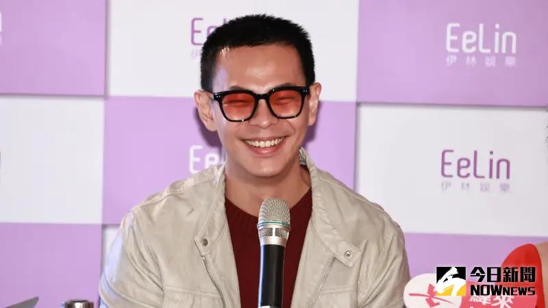 ▲米可白回老家鹿港賣餅卻遭奧客翻白眼，男友孫綻（如圖）坦言很心疼女友，更說女友的現身讓整條鹿港老街癱瘓，稱對方是「鹿港之光」，接下來情人節要到了，也會給對方驚喜。（圖／記者吳翊緁拍攝）