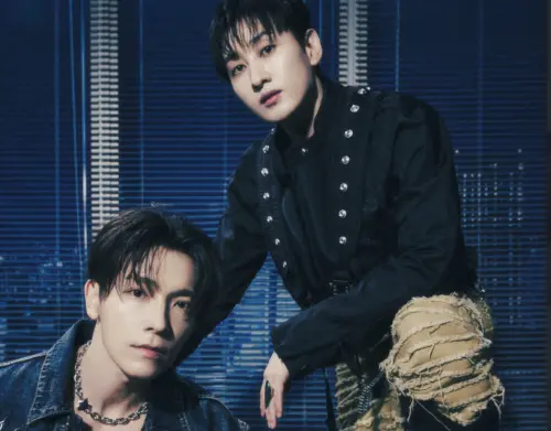 ▲SUPER JUNIOR-D&E兩位成員透露SUPER JUNIOR與KKBOX風雲榜同樣都20週年，很期待來台演出。（圖／KKBOX提供）