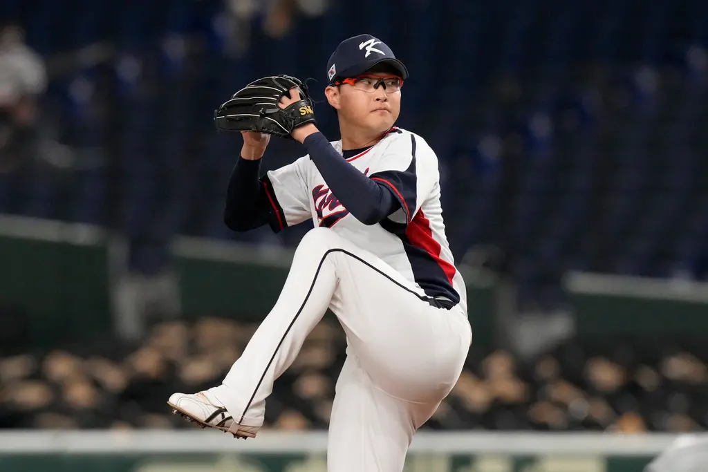 ▲國家隊常客朴世雄，將扛台韓交流賽首戰先發。（圖／美聯社／達志影像）