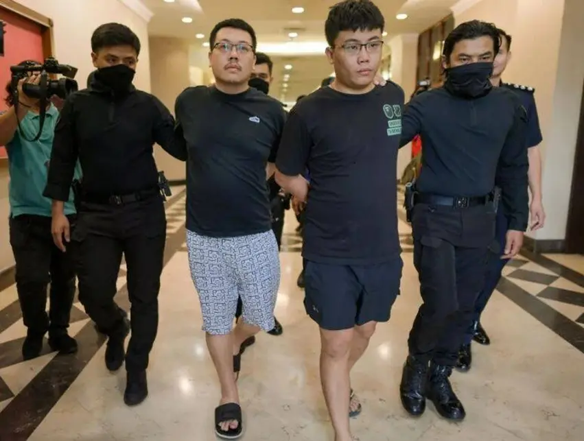 ▲2名台灣男子在馬來西亞非法持有並販售槍枝被逮。（圖／馬新社）