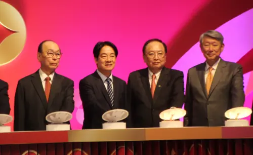 賴清德特別提到,降低物價指數也是重要任務,今年目標希望可以降到1.89%或1.9%;也就是「2%通膨警戒線」以下。 ▲賴清德特別提到,降低物價指數也是重要任務,今年目標希望可以降到1.89%或1.9%。2%被認為是「通膨警戒線」以下。(圖/記者鍾泓良攝影)