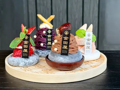 ▲金田屋以「珠寶盒般的水果大福」著稱。（圖／記者蕭涵云攝）