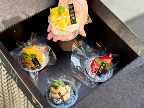 ▲不想排隊苦等水果大福，可以早鳥預購享快速通關服務。（圖／記者蕭涵云攝）