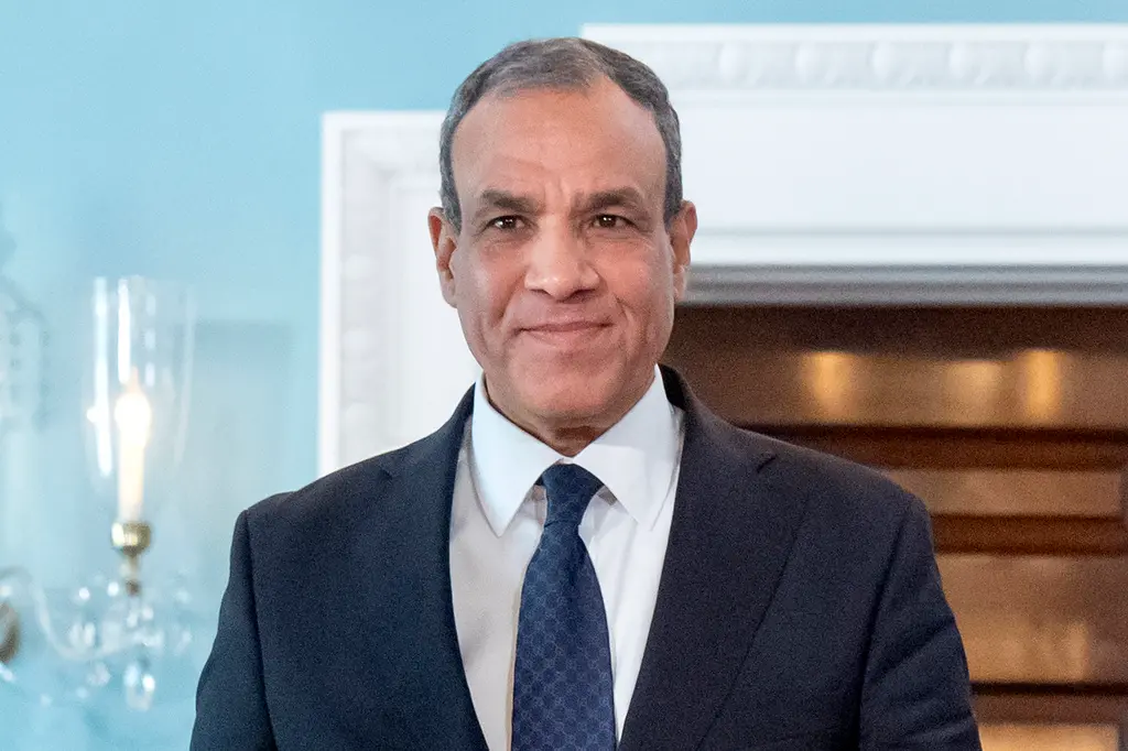 ▲埃及外交部長阿布德拉提(Badr Abdelatty)11日表示，埃及計劃提出一項重建加薩(Gaza)的全面願景，並確保巴勒斯坦人留在他們的領土內。（圖／美聯社／達志影像）