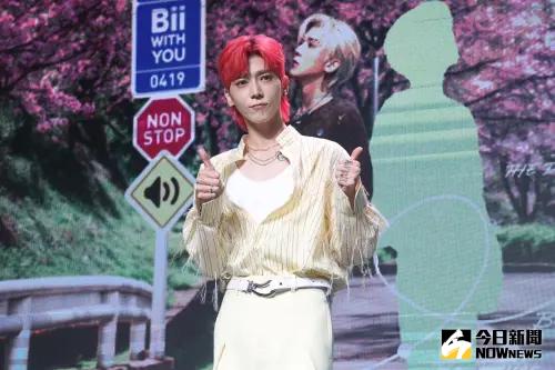 ▲畢書盡並非藝名，而是本名，由來也非常直觀，是以韓文名音譯而來。（圖／記者李政龍攝）