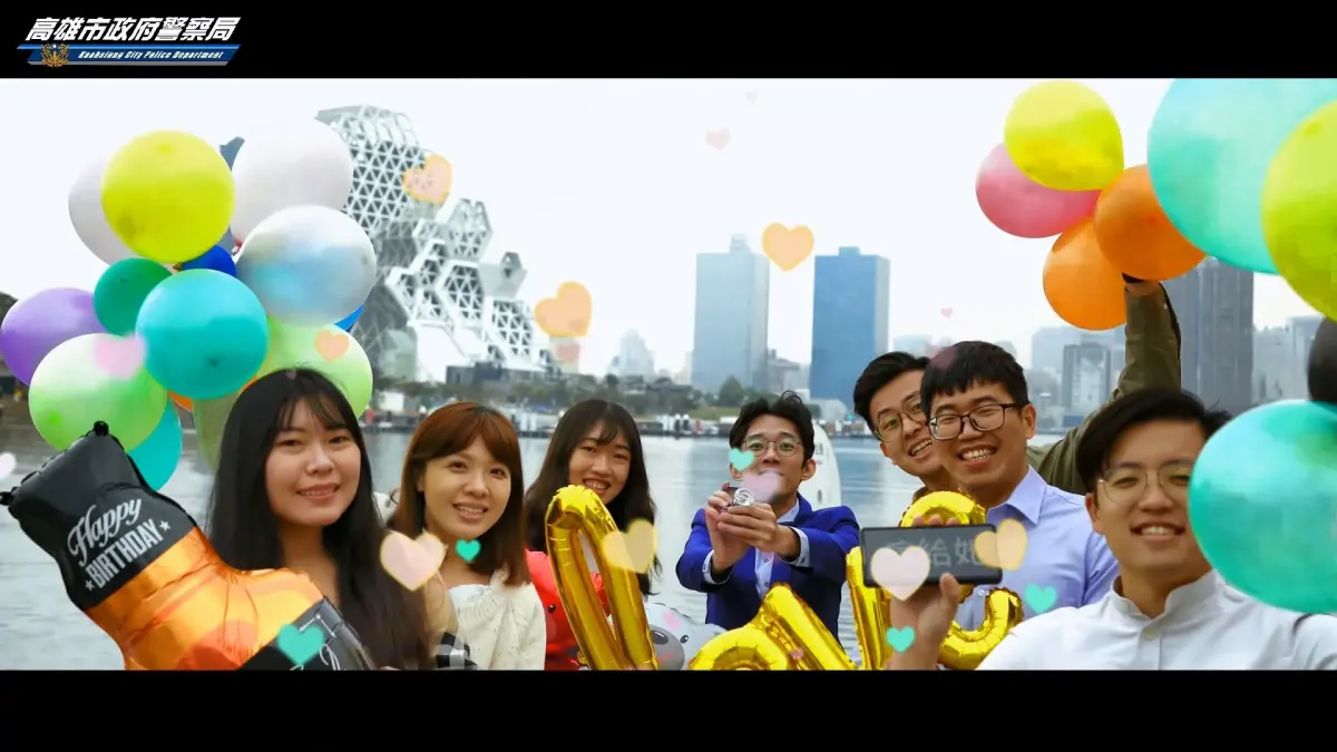 ▲【不在乎天長地久 只問你喝了沒有】該影片不假他人之手，從劇本撰寫、導演、演員、影片拍攝及剪輯等全部由員警擔綱。（圖／高市警交通大隊提供）