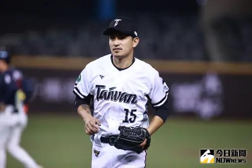 ▲台韓交流賽，中華隊二壘手林子偉。（圖／記者葉政勳攝 , 2025.02.12）
