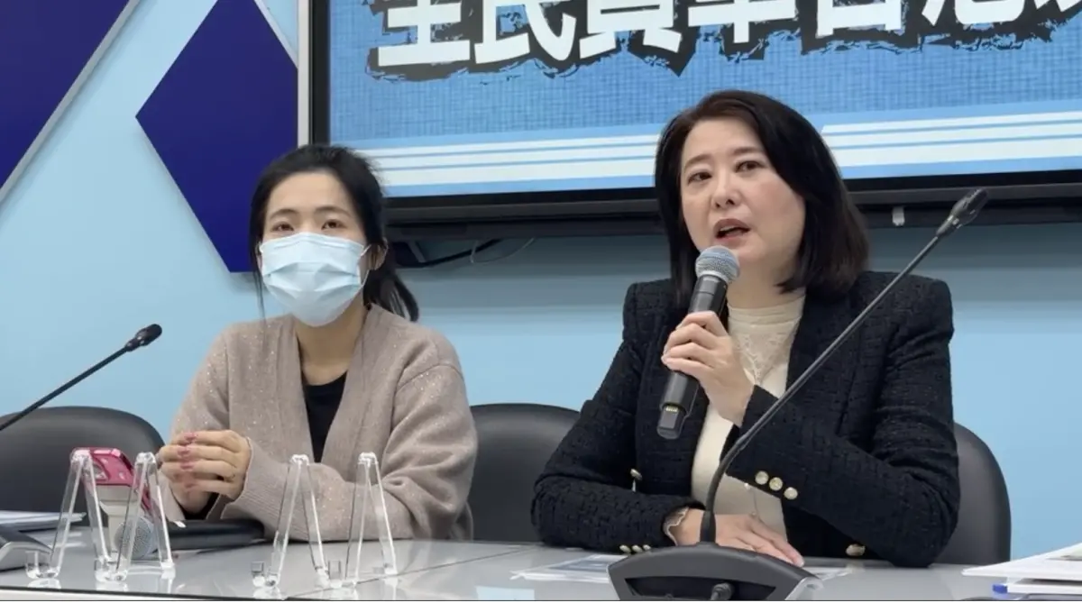 ▲國民黨立委王鴻薇說，鍾小平怎麼說他自己負責。（圖／翻攝自王鴻薇直播）