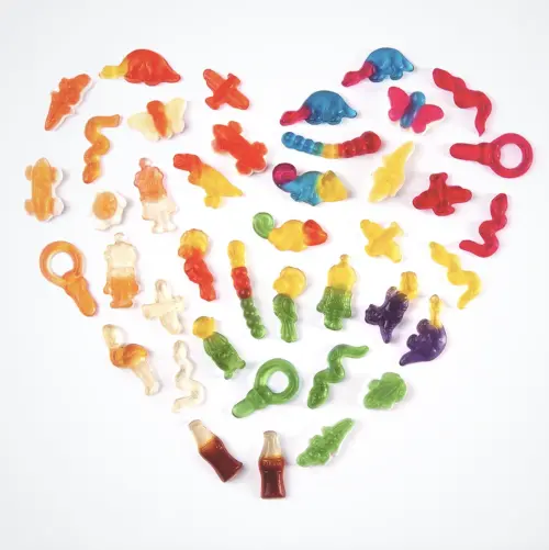 ▲Haribo以小熊軟糖最有名氣，還出過各種不同趣味造型軟糖。（圖／翻攝自Haribo官網）