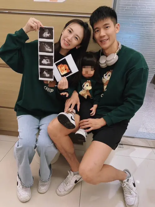 ▲台中新光三越發生氣爆，當下蔡允潔正在產檢。（圖／紅心字會提供）